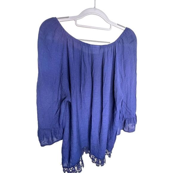 Westport 1962 blue lightweight shirt women’s size 1x - Picture 3 of 12